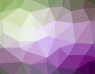 炫彩渐变几何多边形背景素材图片