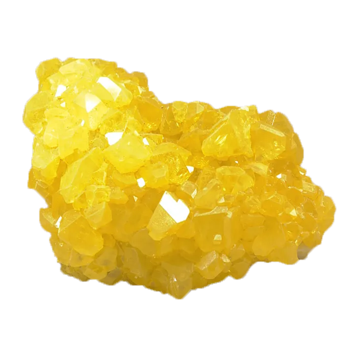 黄水晶晶石矿石