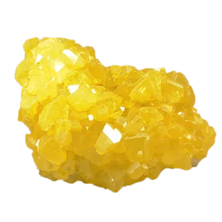 黄水晶晶石矿石