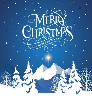 圣诞节圣诞树圣诞老人闪亮装饰电商促销折扣海报