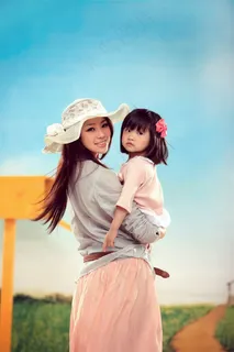 快乐家庭精美特写