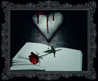 哥特式复古相框图片