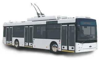 无轨电车 PNG免抠