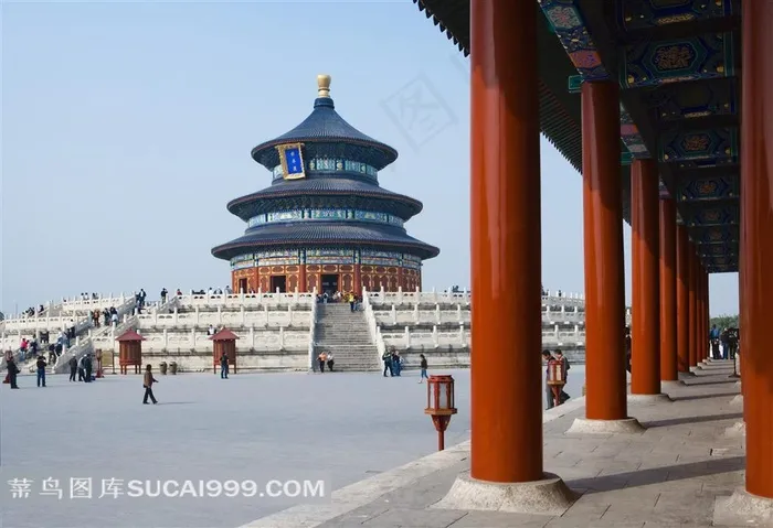 中国传统建筑北京天坛祈年殿