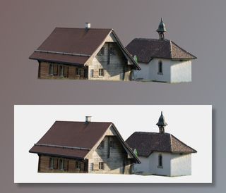 欧式小房子素材