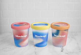 冰淇淋包装样机