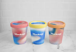 冰淇淋包装样机