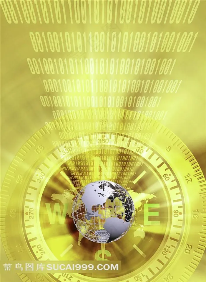 电子信息科技地球商务图片素材