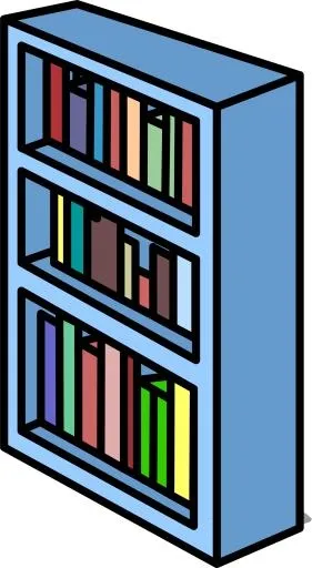 PNG书架书柜免抠(1266x2304)
