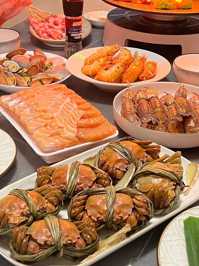 海鲜自助图片