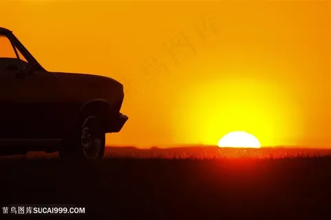 老式汽车与旅途景色高清车图片 老式汽车与旅途景色高清车图片