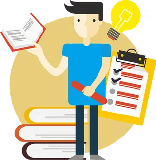 人物学习目标卡通简笔少儿兴趣班