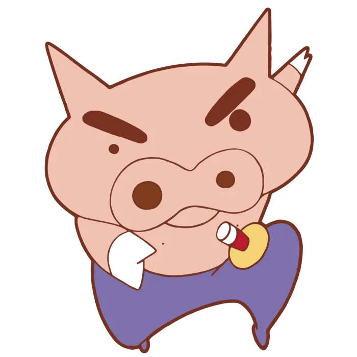 蜡笔小新可爱人物免扣素材