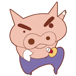 蜡笔小新可爱人物免扣素材