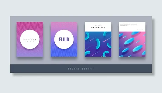 炫酷蓝紫色简约画册 炫酷蓝紫色简约画册