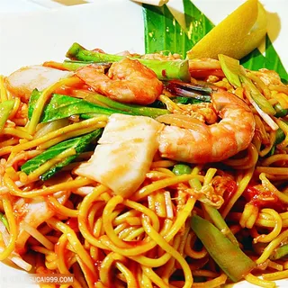 中华美食面1实拍摄影图