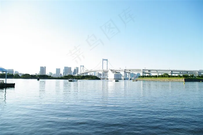 日本东京彩虹桥素材
