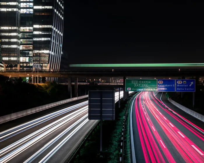 高清唯美城市夜景