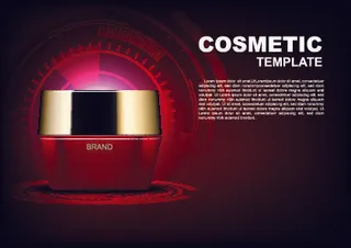 设计化妆品样品素材