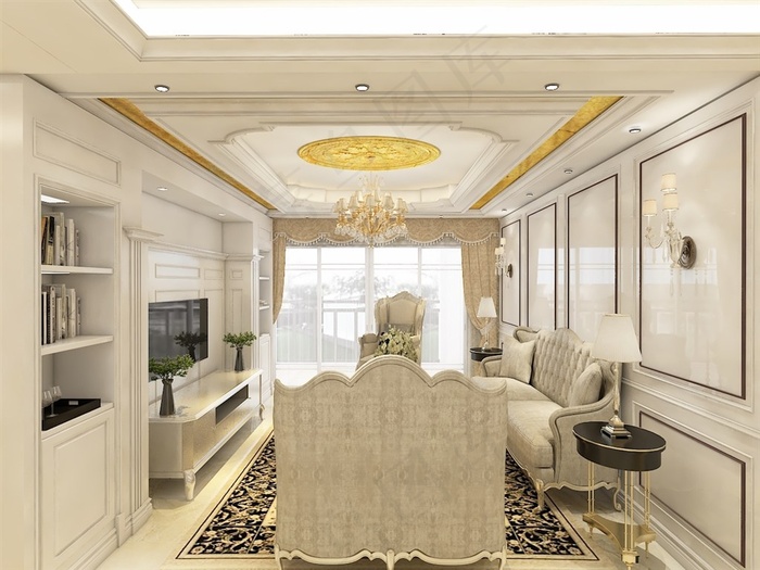 元叶盛家居效果图