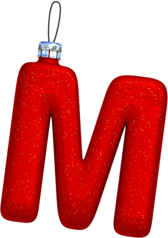 圣诞节M字母
