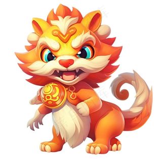 龙卡通可爱元素