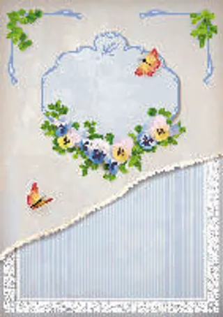 欢迎春天到花开风景