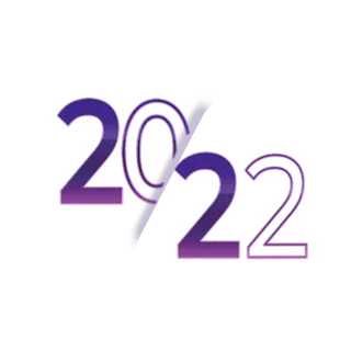 2022新年艺术创意字体虎年3D立体标题数字文字png免抠字素材