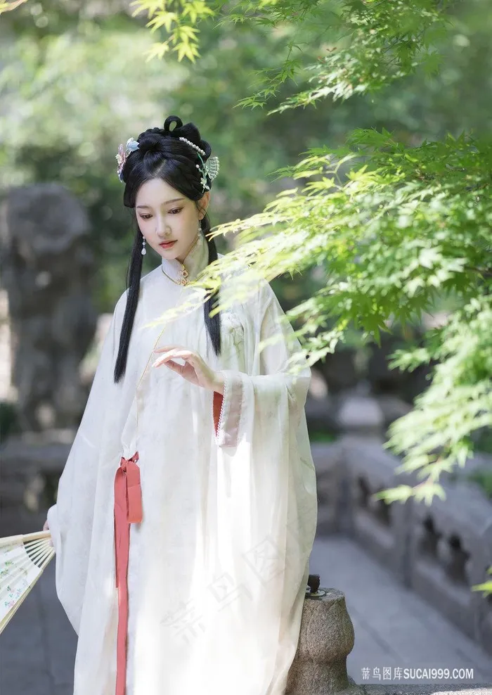 唯美清纯古装古风美女图片