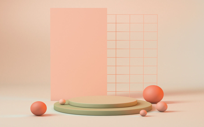 商店产品展示台素材