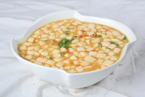 9蛋黄焗豆花-石磨房