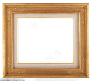 相框边框-四角精美花纹的边框