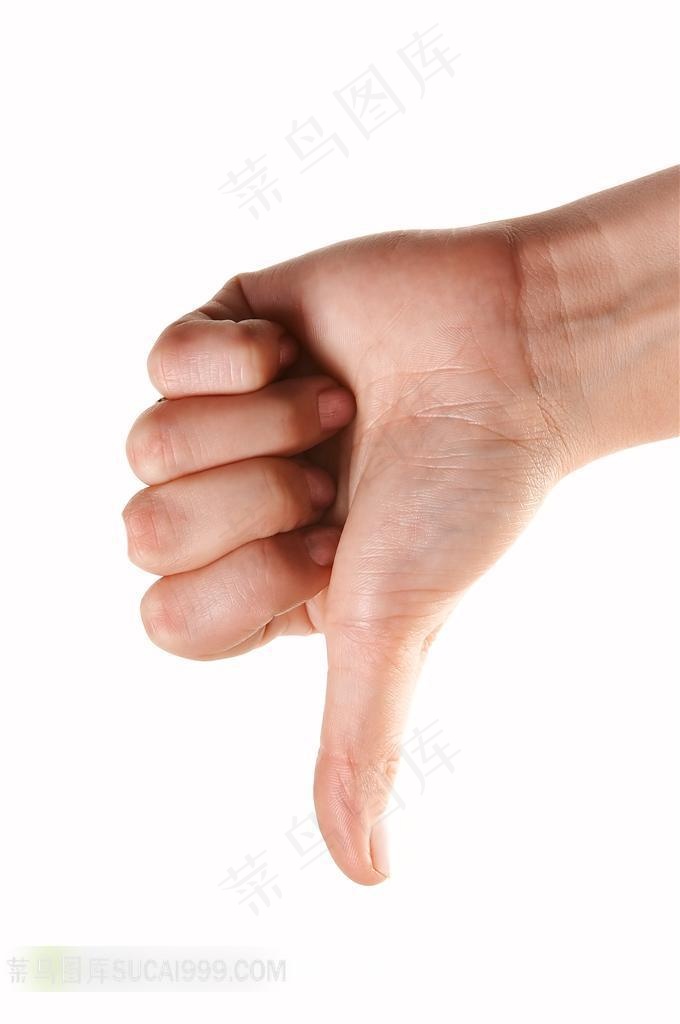 看不不起的手势