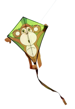风筝猴子卡通