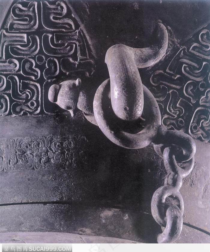 中华传统工艺-龙耳装饰物特写