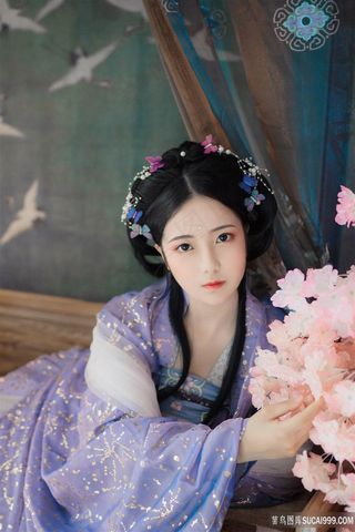 古风高清可爱的古装汉服美女图片