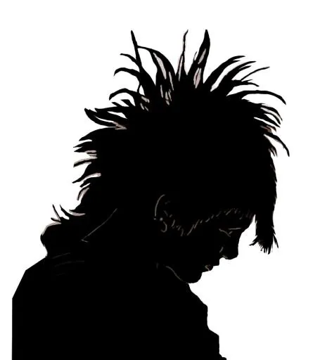 朋克发型 PNG免抠