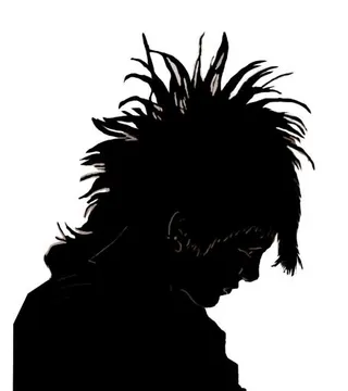 朋克发型 PNG免抠