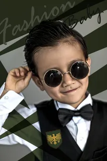 儿童潮童单片PSD模版120款