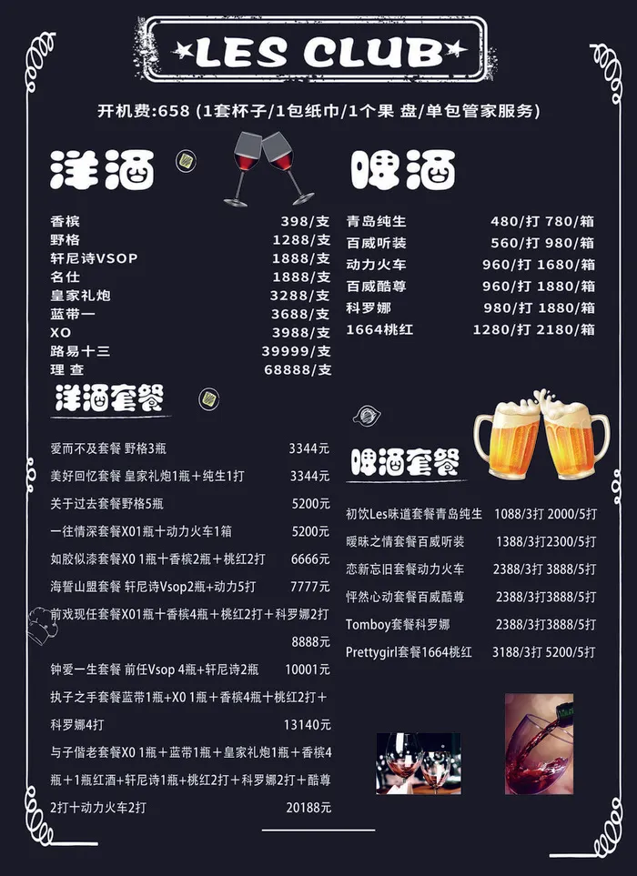 酒吧海报设计模板素材psd模版下载
