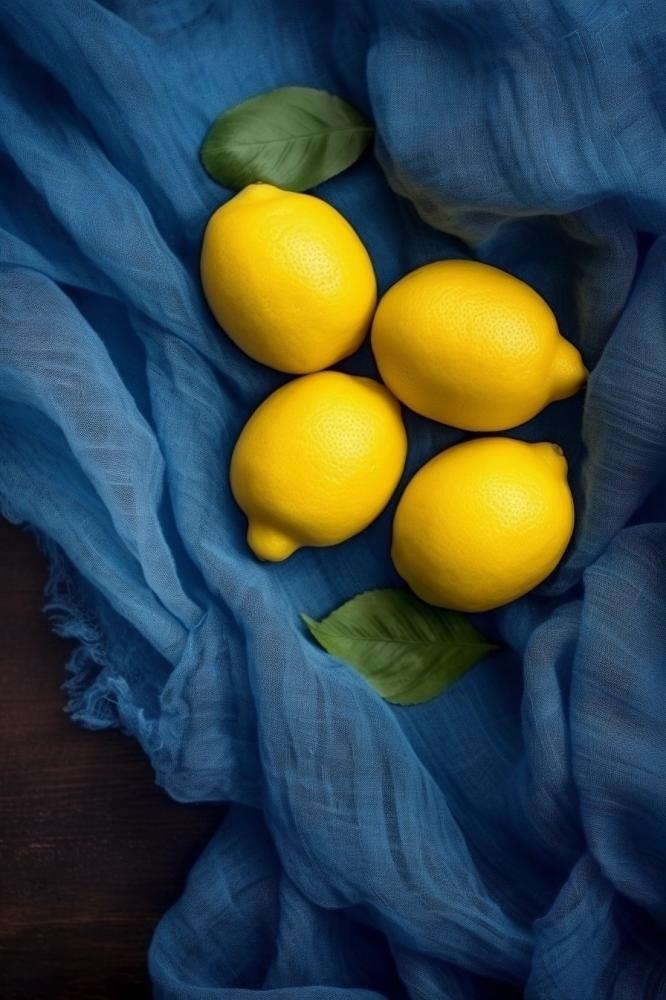 柠檬薄荷摄影背景图