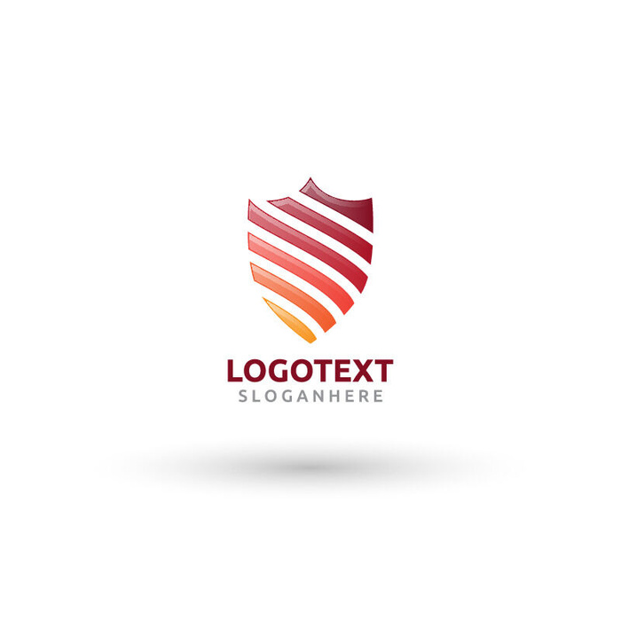 图标标识标志立体几何图形企业商标VI品牌LOGO设计模板AI矢量素材