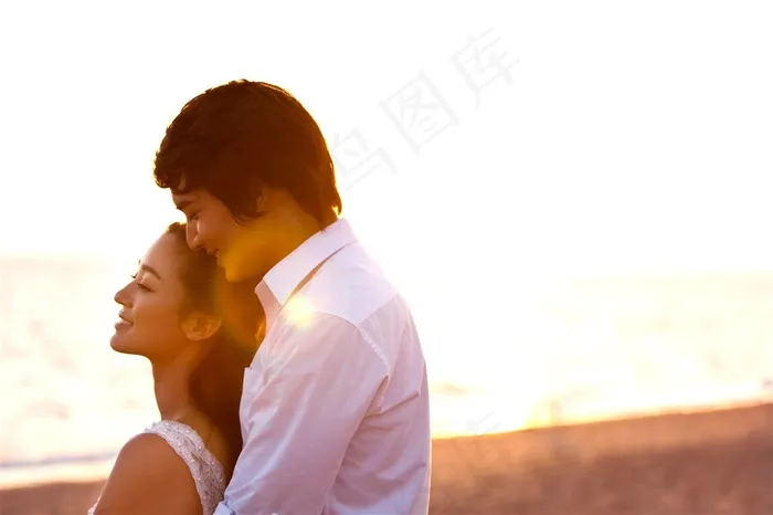 浪漫恋人清新外拍高清摄影