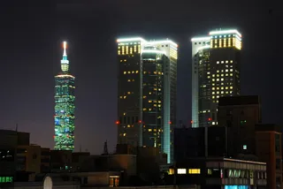 高清唯美城市夜景高楼大厦
