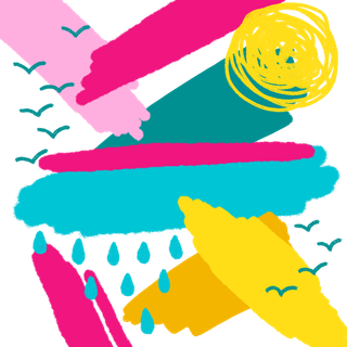 卡通风梦幻唯美浪漫背景图片素材 (6)