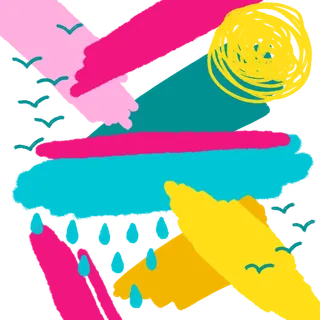 卡通风梦幻唯美浪漫背景图片素材 (6)