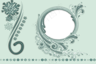 花纹相框素材图片下载