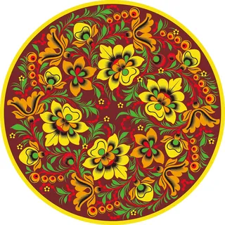 中式传统花朵纹样