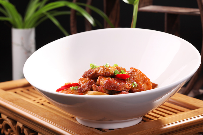 山药烧肉 (1)