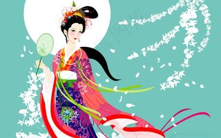 中秋节嫦娥图片